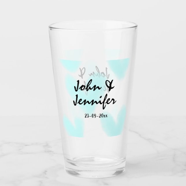 estilo de texto minimalista simple blanco boda cor (Anverso)