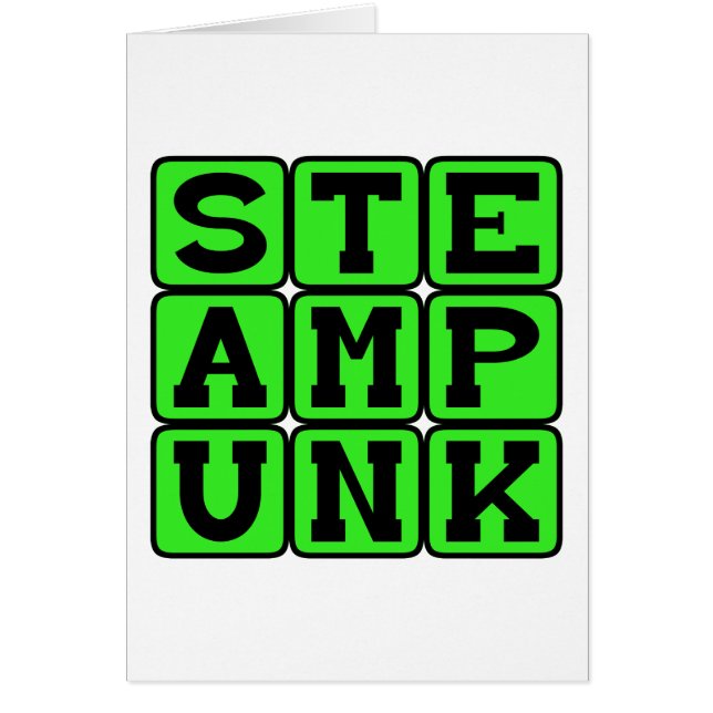 Estilo de vida retro Steampunk (Frente)