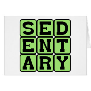 Estilo de vida sedentario y flojo