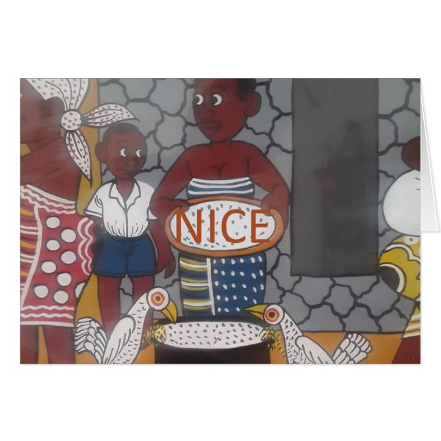 Estilo de vida tradicional africano (Anverso (Horizontal))