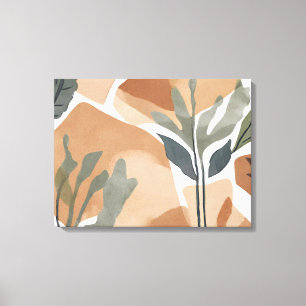 Estilo del arte botánico de la hoja de rock boho M