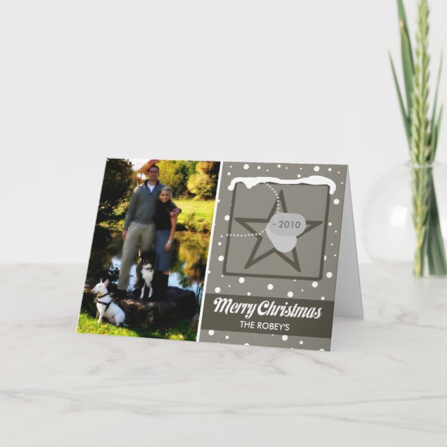 Estilo del ejército de las Felices Navidad (Anverso)