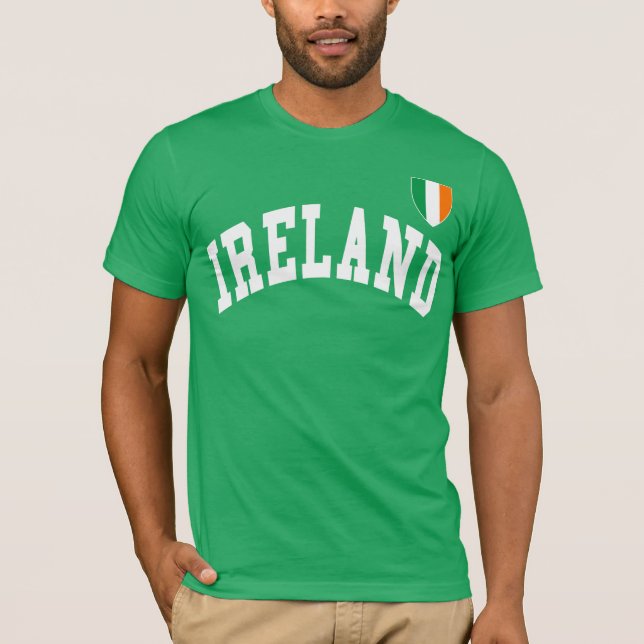 Estilo del jersey del fútbol de Irlanda (Anverso)