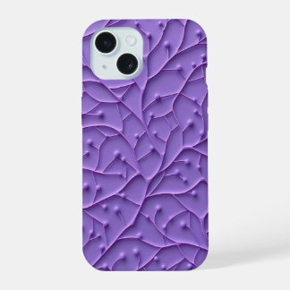 Estilo Estético Femenino Funda para iPhone Morado