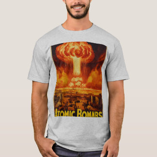 "Estilo explosivo: diseño de bomba camiseta mascul