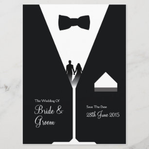 Estilo Gatsby - Invitación a la boda Art Decó