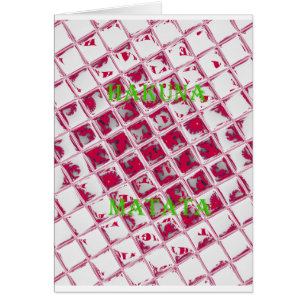 Estilo Hakuna Matata Rojo