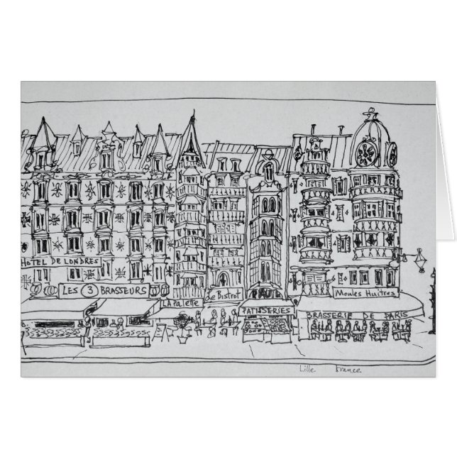 Estilo Haussmann | Lille, Francia (Anverso (Horizontal))