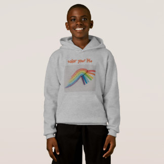 Estilo: Hoodie de pullover infantil