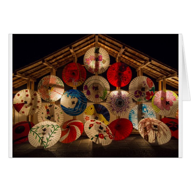 Estilo japonés de paraguas (Anverso (Horizontal))