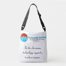 Estilo manos libres con un mensaje: Bolsa de cuerp