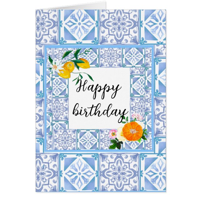 estilo mediterráneo, limón, Amalfi, (Frente)