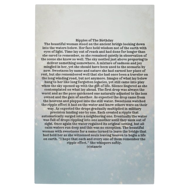 ESTILO metalizado DE ARTE Y DISEÑO DE PARED (Anverso)