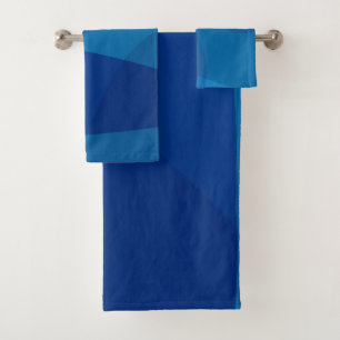 Estilo moderno abstracto geométrico azul