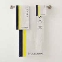 Estilo Moderno Simple Amarillo, Negro y Blanco Cos