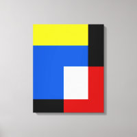 Estilo Mondriano Resumen de tonos retro de arte ge