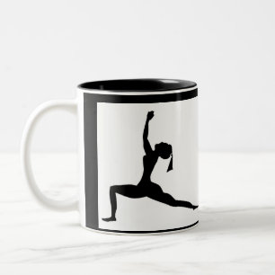 Estilo negro: Copa clásica de tazas y café
