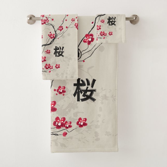 Estilo oriental Sakura Cherry Blossom Art (In situ)