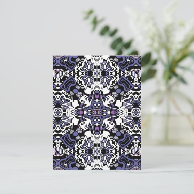 Estilo ornamental kaliedoscopio geométrico marroqu (Anverso de pie)