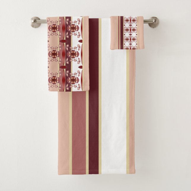 Estilo Patrón Floral Y Raya (In situ)