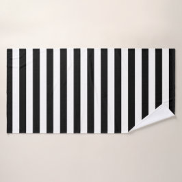 Estilo rayado blanco y negro