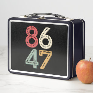 Estilo Retro Años 80 Vintage Anti Trump 86 47