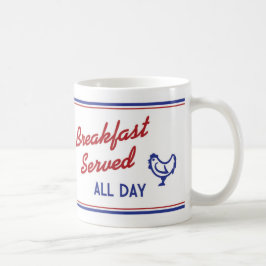 Estilo retro determinado de café de la taza de la