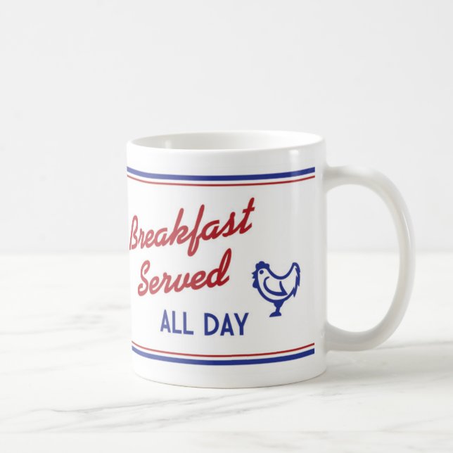 Estilo retro determinado de café de la taza de la (Derecha)