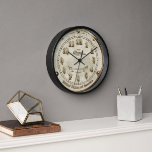 Estilo retro Steampunk Imitación de reloj