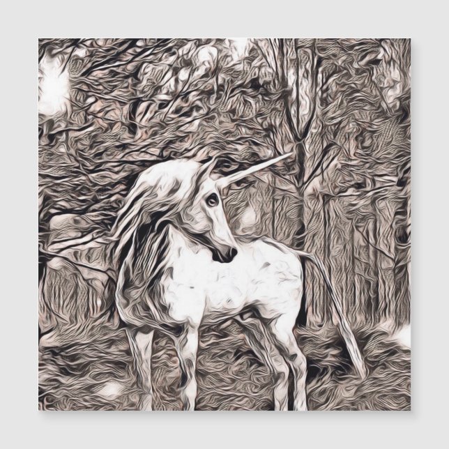 Estilo Rústico - Unicornio (Anverso)