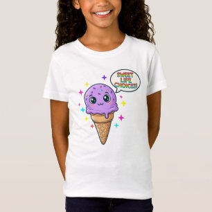 Estilo Sassy Scoop – Camiseta Dulce Pero Salvaje