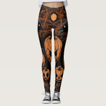 Estilo Spooktacular: Colección de leggings de Hall