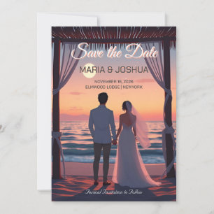 Estilo Studio Ghibli Guardar la invitación de fech