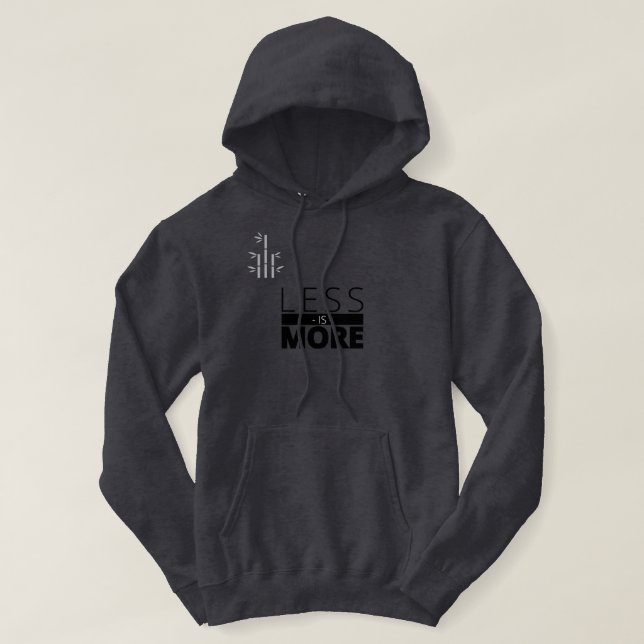 Estilo: Sudadera básica para hombre (Gris oscuro i (Diseño del anverso)