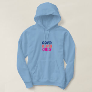 Estilo: Sudadera con capucha para adultos (azul cl