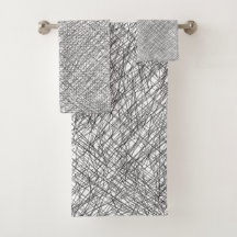 Estilo textil japonés líneas simples garabato