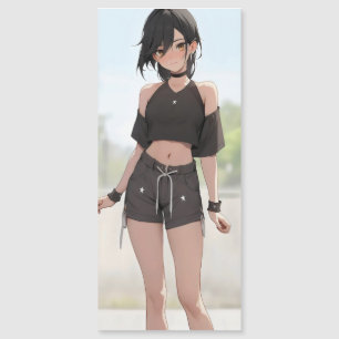 Estilo urbano de Chica de anime