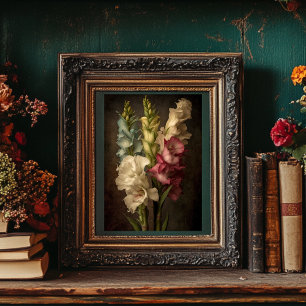 Estilo Vintage Gladiolus Arte Floral