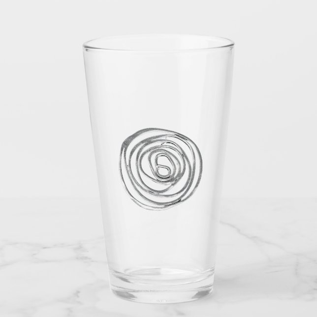 Estilo y diseño de vasos de vidrio (Anverso)