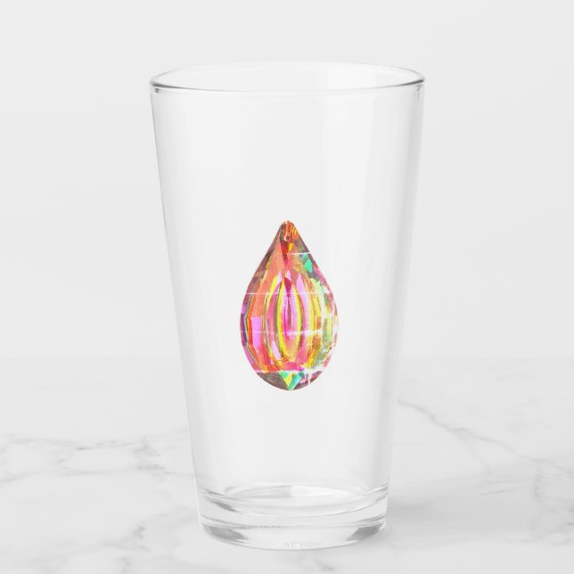 estilo y diseño de vasos de vidrio (Anverso)