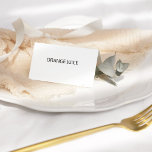 Estiloso caligrafía Tabla de etiquetas de alimento<br><div class="desc">Eleva tu evento con estas elegantes etiquetas de caligrafía estilo Buffet Food y números de mesa. Diseñadas con un toque minimalista pero sofisticado, estas tarjetas presentan una hermosa caligrafía estilo script que añade un encanto intemporal a cualquier configuración. Perfecto para bodas, duchas de novias, duchas para bebés o fiestas de...</div>