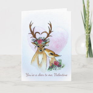Estimada tarjeta de felicitación de la tarjeta del