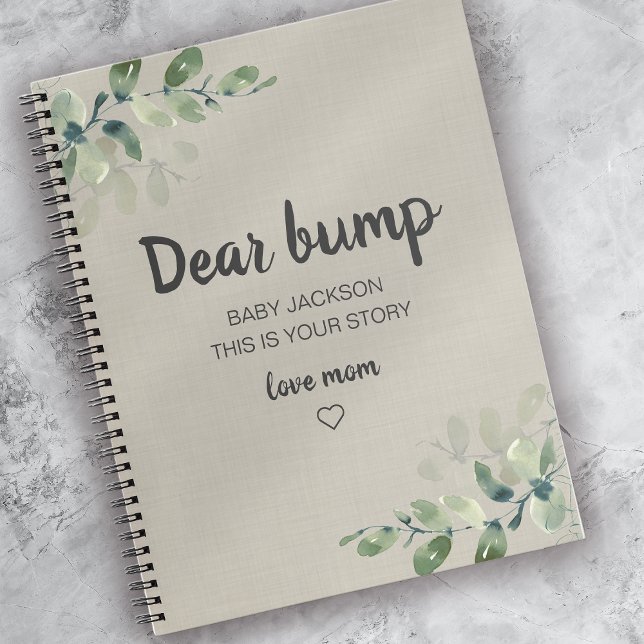 Estimado Diario de Embarazo de Bump Keepsake (Subido por el creador)