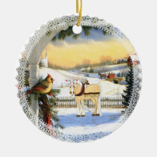 Estimado ornamento de Santa