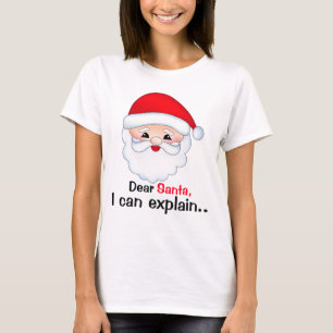 Estimado Papá Noel puedo explicar la camiseta bási
