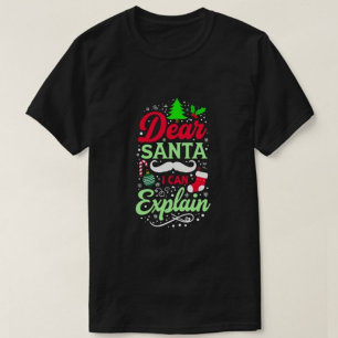 Estimado Santa I: Puedo explicar camisetas