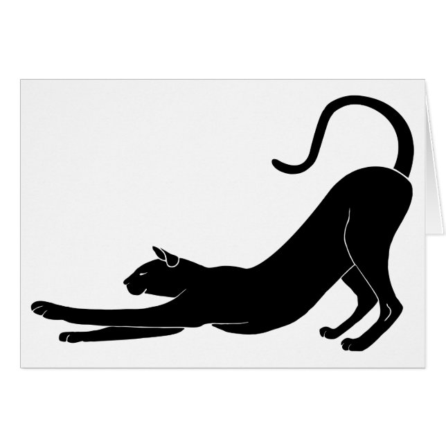 Estiramiento de gatos (Anverso (Horizontal))