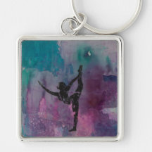 Estiramiento derecho YG - llavero superior de la