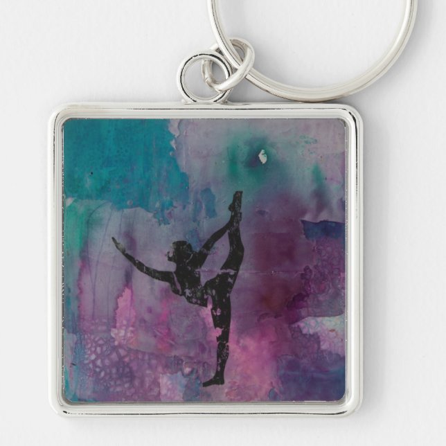 Estiramiento derecho YG - llavero superior de la (Frente)