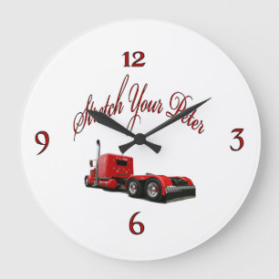 Estirar el reloj de pared de Peter